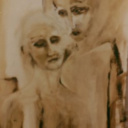 goudron, pastel (1986-1991)